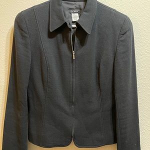 Black suit separate jacket